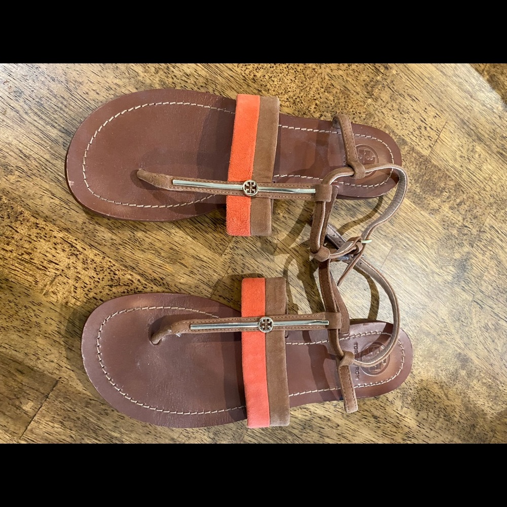 Tory Burch Sandal, gently worn, paid- 250 selling for 100